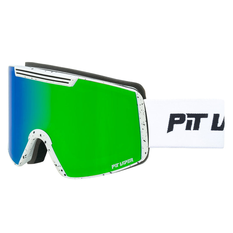 Blue-Green / Large | side_view.JPG | The Miami Nights Backslap Ski & Snowboard Goggle from Pit Viper