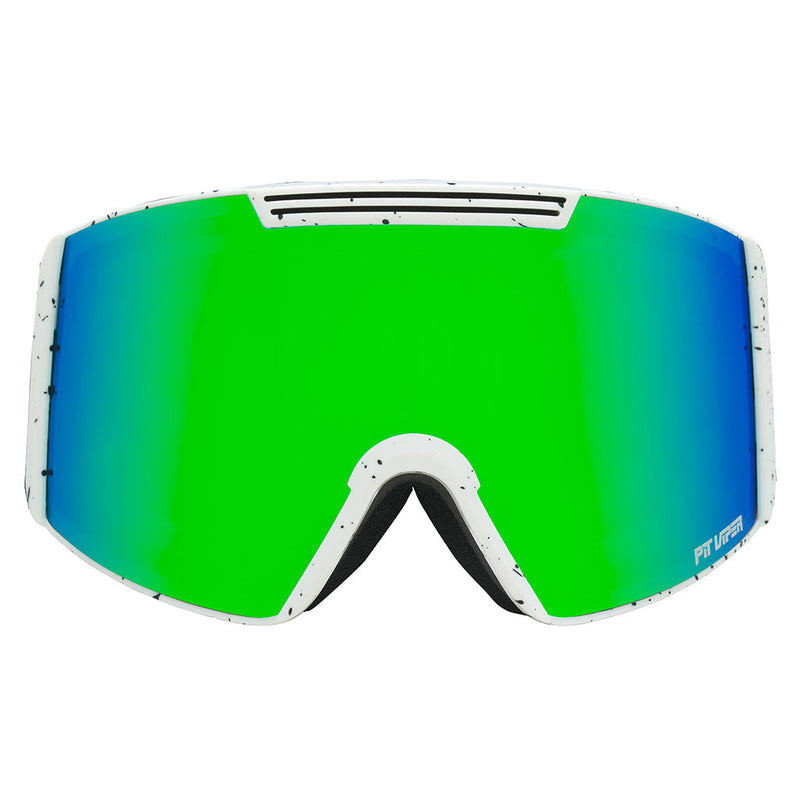 Blue-Green / Small | full_frontal.JPG | The Miami Nights Backslap Ski & Snowboard Goggle from Pit Viper