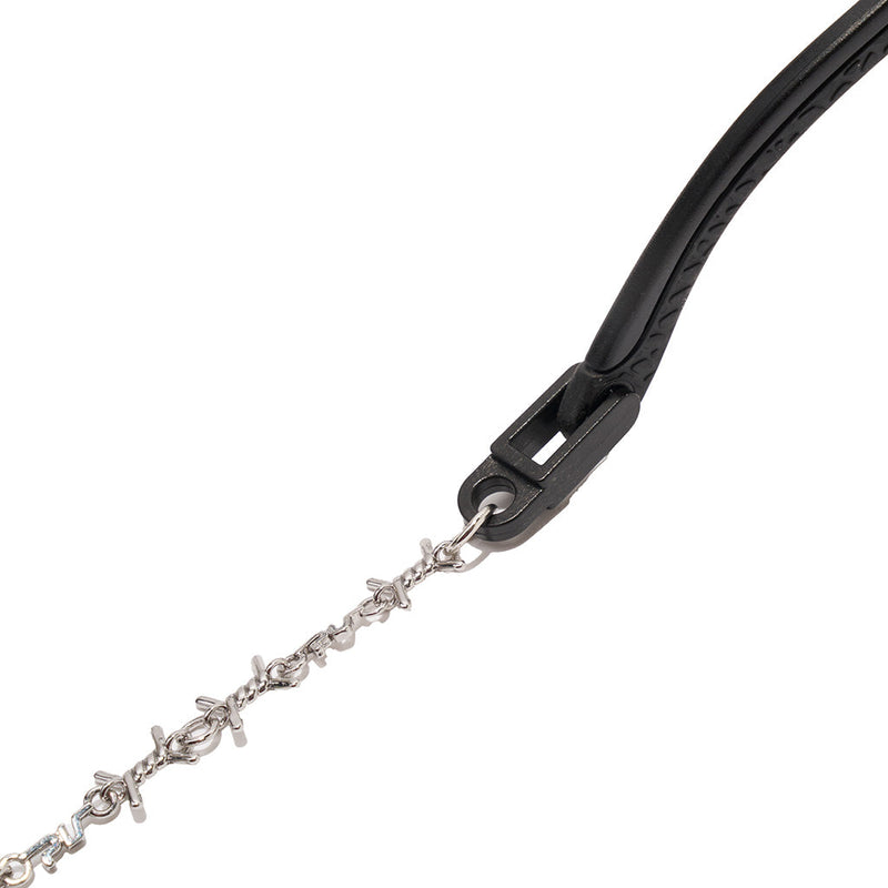 | against_my_will.JPG | The Barbed Wire RIG, necklace style chain sunglass retainer strap from Pit Viper