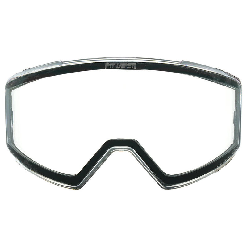 Clear | full_frontal.JPG | The BN5000 Goggles Replacement Lens from Pit Viper