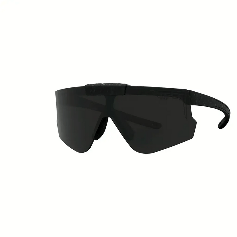 Smoke / Regular | flip_them_off.JPG | Front view of The Blacking Out Flip-Offs 2.0 with smoke / regular lens on white background