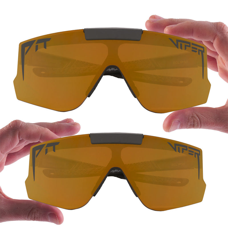 Gold / Regular | there_are_two_sizes.JPG | The Exec Flip Offs sunglasses from Pit Viper