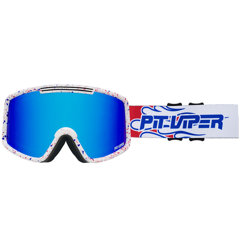 Blue / Large | side_view.JPG | The Merika French Fry Goggle from Pit Viper Sunglasses