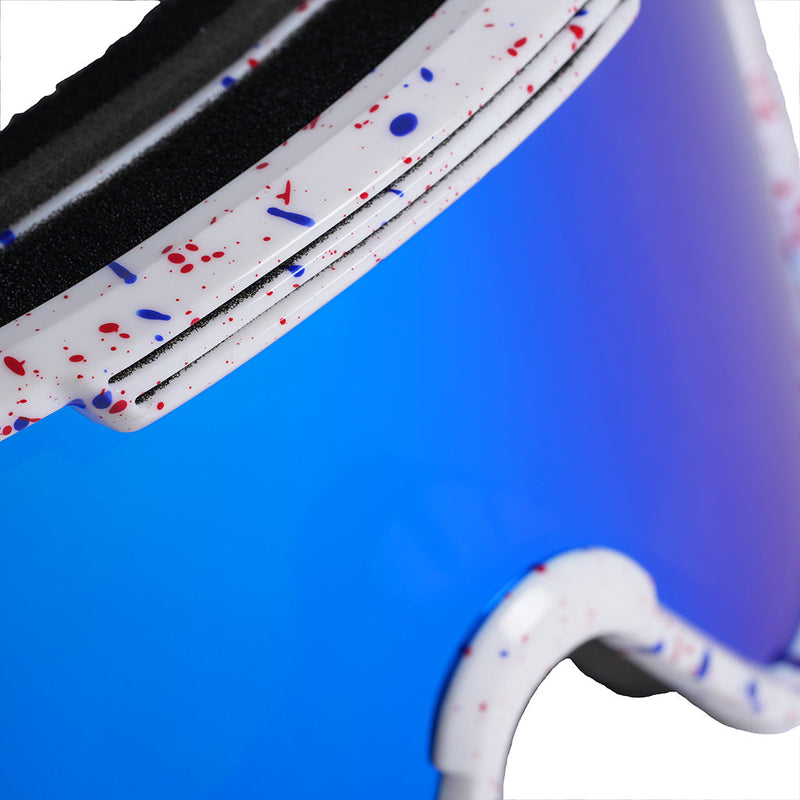 Blue / Small | im_ready_for_my_closeup.JPG | The Merika French Fry Goggle from Pit Viper Sunglasses