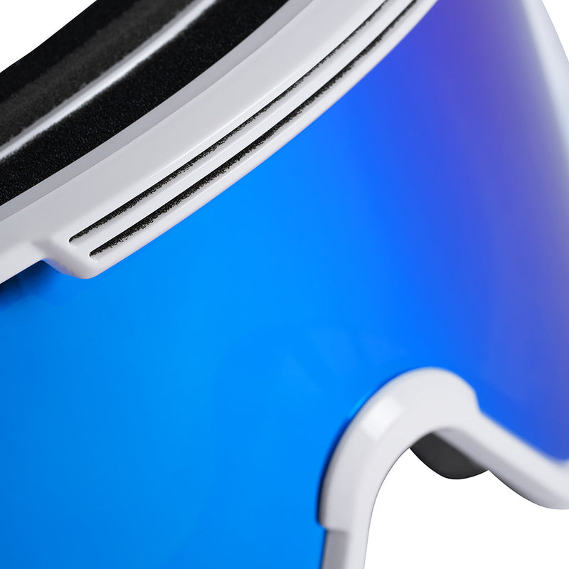 Blue / Large | im_ready_for_my_closeup.JPG | The Miami Nights Small French Fry Goggles from Pit Viper Sunglasses