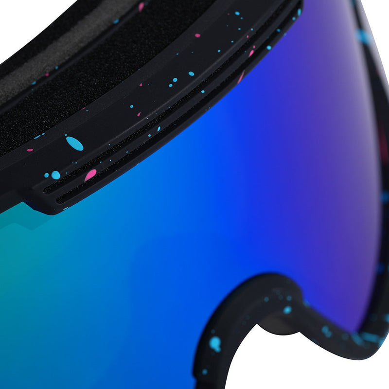 Blue-Green / Large | im_ready_for_my_closeup.JPG | The Midnight Small French Fry Goggles from Pit Viper Sunglasses