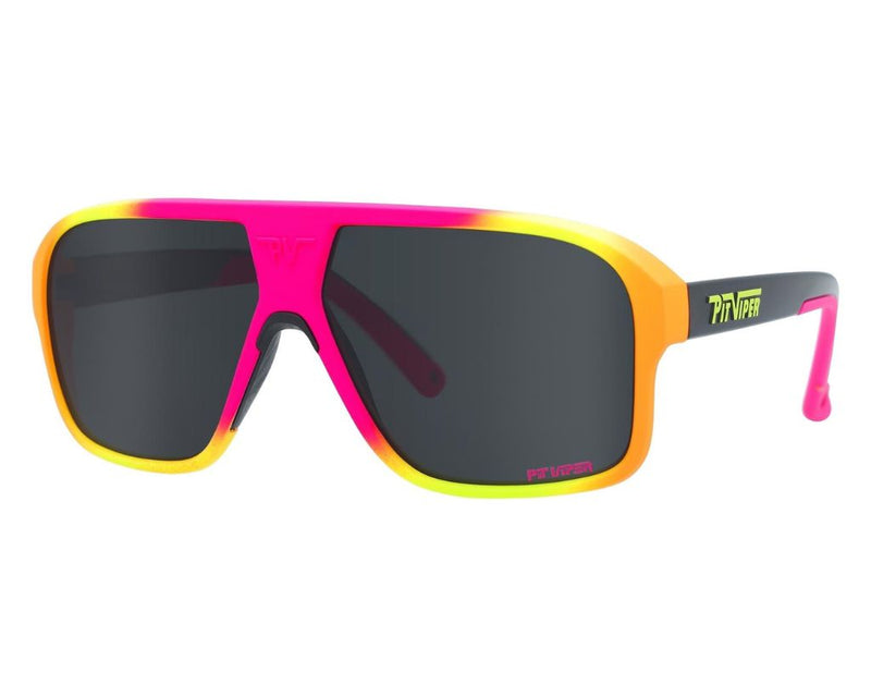 / Polarized Smoke | side_view.JPG | The Italo Flight Optics with a Polarized Smoke lens from Pit Viper Sunglasses