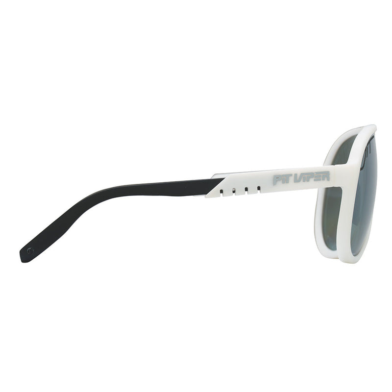 / HDPV Polarized Silver | even_more_side_view.JPG | The Miami Night Jethawk, polarized aviator sunglasses from Pit Viper