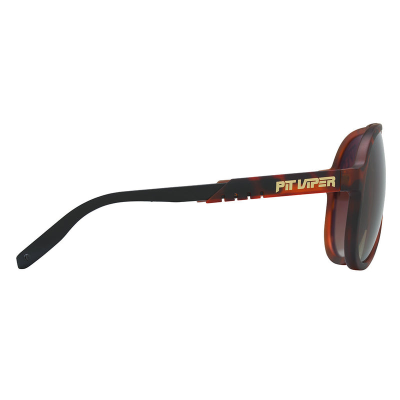 / Polarized Brown Fade | even_more_side_view.JPG | The Landlocked Jethawk, aviator style sunglasses with a polarized fade lens from Pit Viper