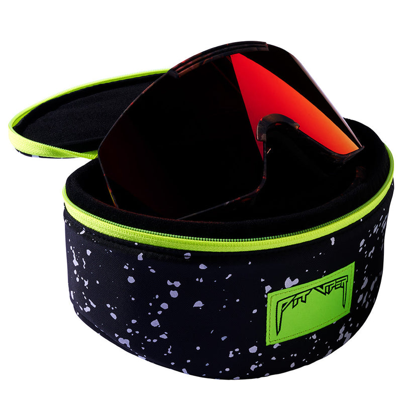 | side_view.JPG | Goggles going into a black case against a white background.