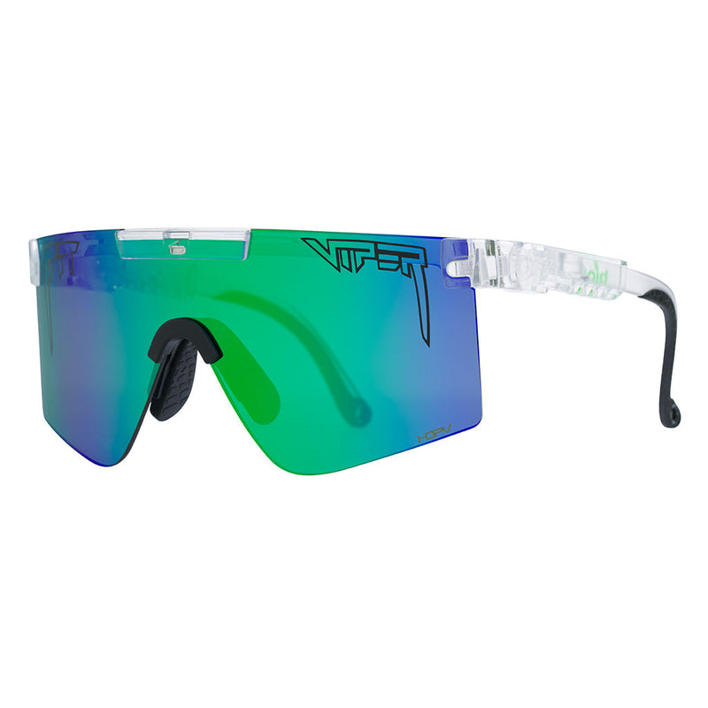 HDPV Polarized Blue-Green / Regular | side_view.JPG | The Bio Clear Original 2.0, polarized sunglasses from Pit Viper