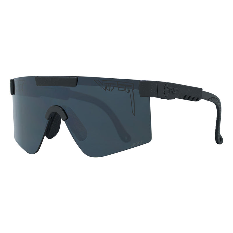 HDPV Polarized Mirror / Regular | side_view.JPG | The Blacking Out Original Polarized, shield style sunglasses from Pit Viper, polarized sunglasses from Pit Viper