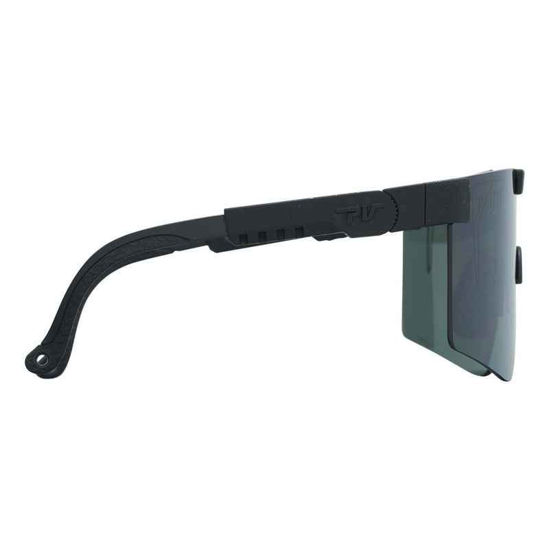 HDPV Polarized Mirror / Regular | even_more_side_view.JPG | The Blacking Out Original Polarized, shield style sunglasses from Pit Viper, polarized sunglasses from Pit Viper