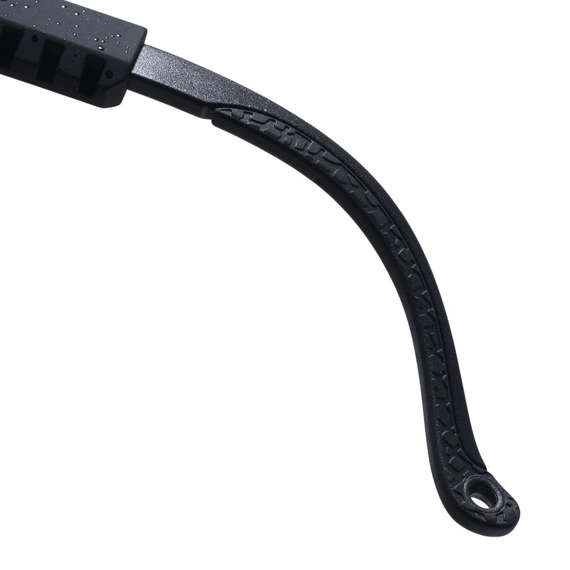 HDPV Polarized Mirror / Regular | wow_it_an_earpiece.JPG | The Blacking Out Original Polarized, shield style sunglasses from Pit Viper, polarized sunglasses from Pit Viper