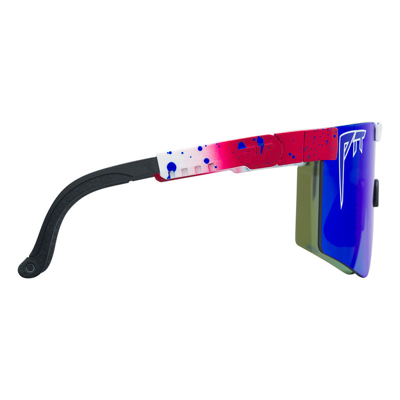 HDPV Polarized Blue / Regular | even_more_side_view.JPG | The Firecracker Original 2.0, polarized sunglasses from Pit Viper