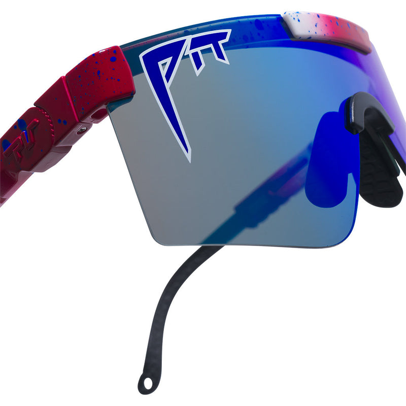 HDPV Polarized Blue / Regular | im_ready_for_my_closeup.JPG | The Firecracker Original 2.0, polarized sunglasses from Pit Viper