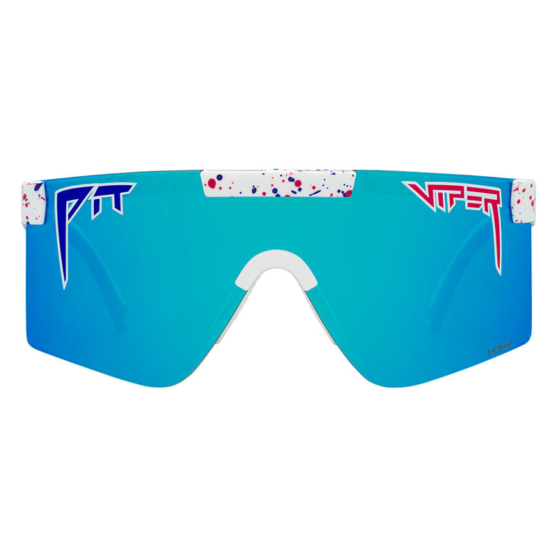 HDPV Polarized Blue / Regular | full_frontal.JPG | The Merika Original 2.0, polarized sunglasses from Pit Viper