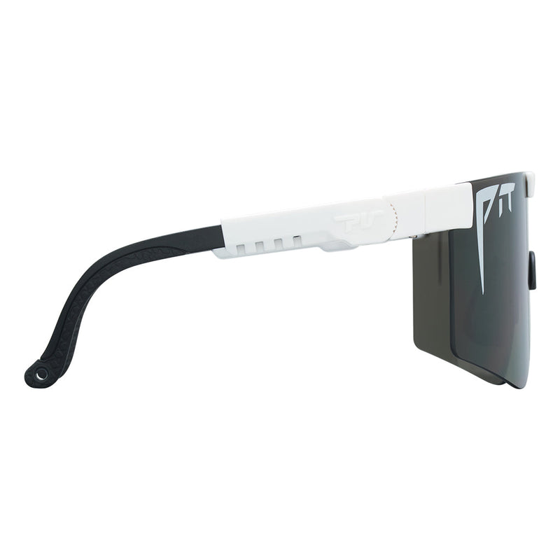 Smoke / Regular | even_more_side_view.JPG | The Miami Nights Original 2.0, shield style sunglasses from Pit Viper