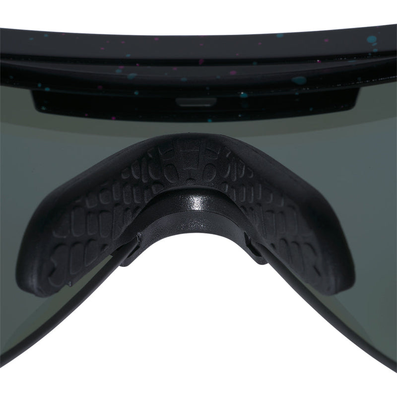 HDPV Polarized Blue / Regular | gotcha_nose.JPG | The Midnight Original Regular HDPV Polarized Blue, shield style sunglasses from Pit Viper, polarized sunglasses from Pit Viper