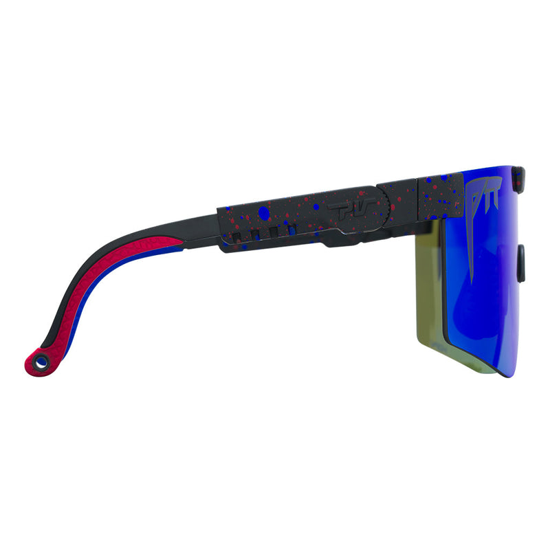 HDPV Polarized Blue / Regular | even_more_side_view.JPG | The Peacekeeper Original 2.0, polarized sunglasses from Pit Viper