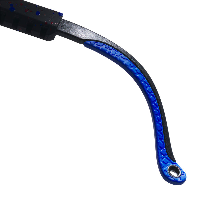 HDPV Polarized Blue / Regular | wow_its_an_earpiece.JPG | The Peacekeeper Original 2.0, polarized sunglasses from Pit Viper