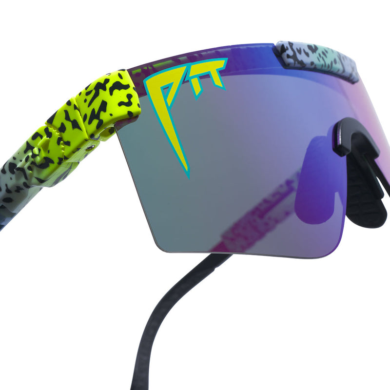 HDPV Polarized Blue-Purple / Regular | im_ready_for_my_closeup.JPG | The Rec Beach Original 2.0, polarized sunglasses from Pit Viper