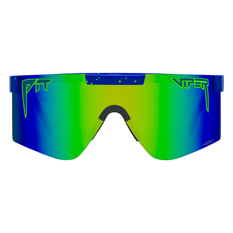 HDPV Polarized Blue-Green / Wide | full_frontal.JPG | The Leonardo Original 2.0, polarized sunglasses from Pit Viper