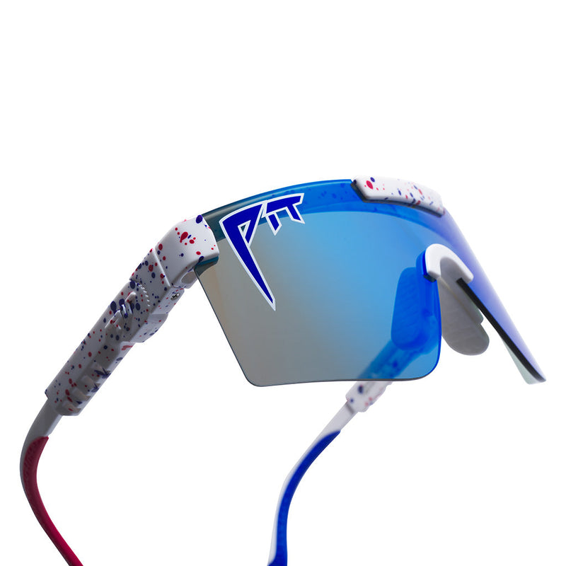 HDPV Polarized Blue / Wide | im_ready_for_my_closeup.JPG | The Merika Original 2.0, polarized sunglasses from Pit Viper