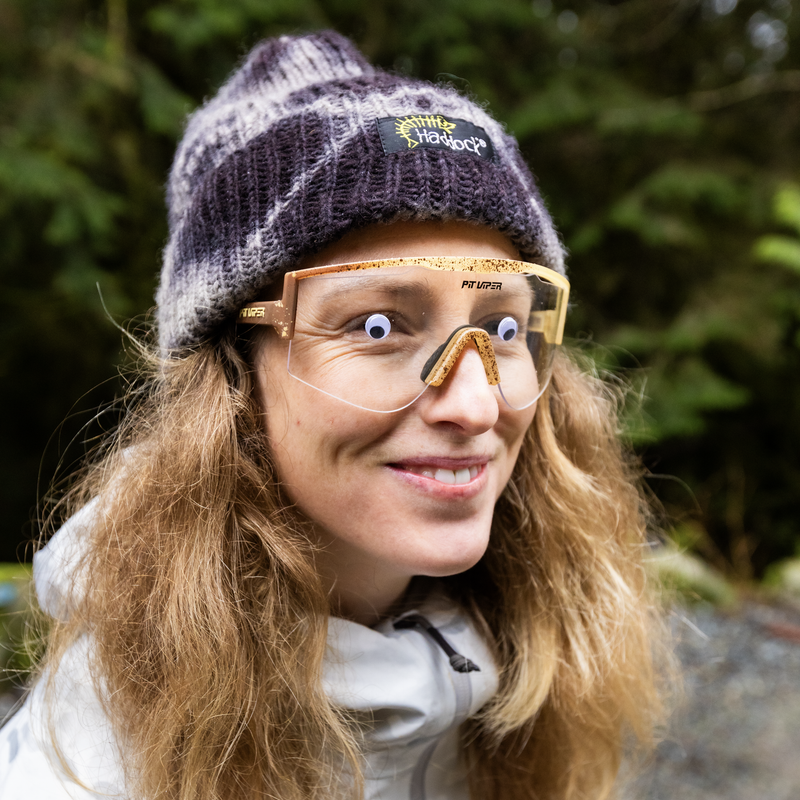 / HDPV Polarized Brown | photo_of_casey_2.JPG| The Brown Town Try-Hard, polarized sunglasses from Pit Viper