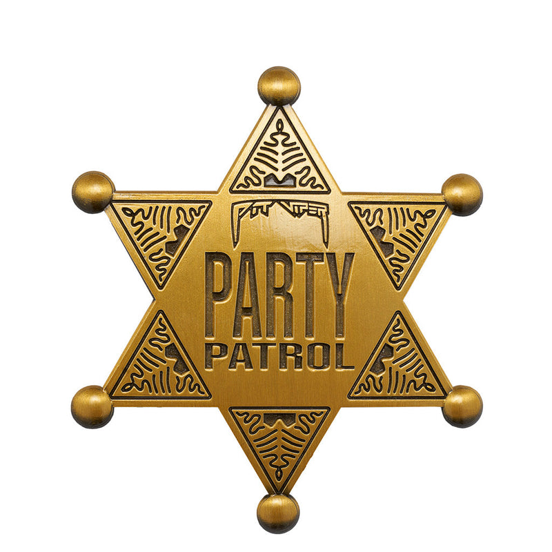 | ur_mom.JPG | The Party Patrol Pin, sheriff style pin from Pit Viper