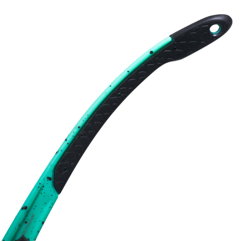  | wow_its_an_earpiece.JPG | The Artificial Skysurfer from Pit Viper, teal and pink blade sunglasses