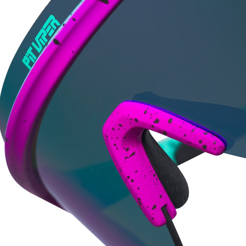  | im_ready_for_my_closeup.JPG | The Artificial Skysurfer from Pit Viper, teal and pink blade sunglasses