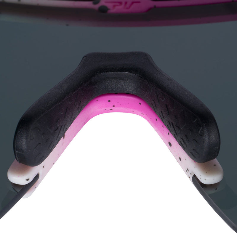 / Z87+ Pink-Purple | gotcha_nose.JPG | The Domestique Skysurfer, safety rated sunglasses from Pit Viper