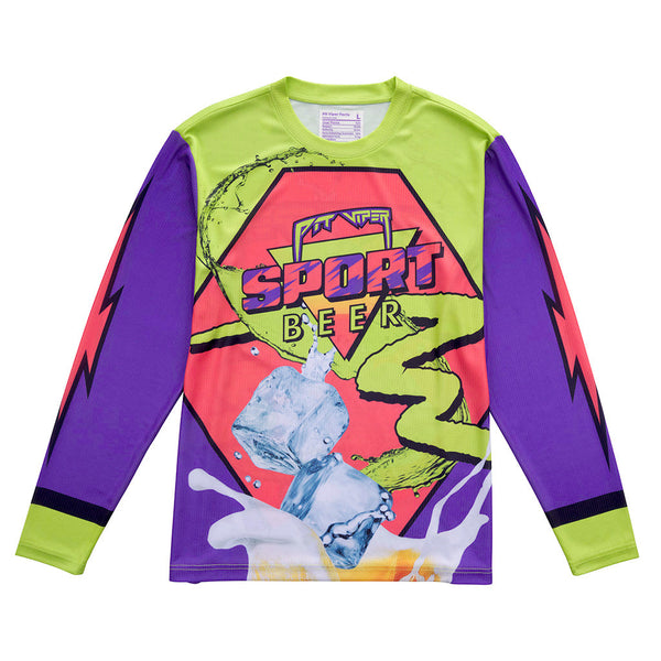 | full_frontal.jpg | The Sport Beer Sweat Tech Shirt from Pit Viper