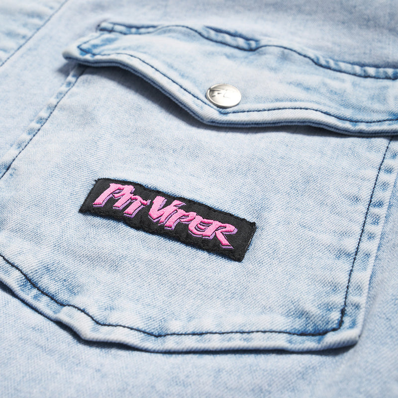 | even_more_details.JPG | The Surge Matrix Sport Denim Reversible Jacket from Pit Viper
