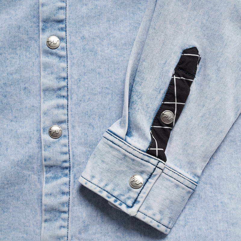 | even_more_feature.JPG | The Surge Matrix Sport Denim Reversible Jacket from Pit Viper