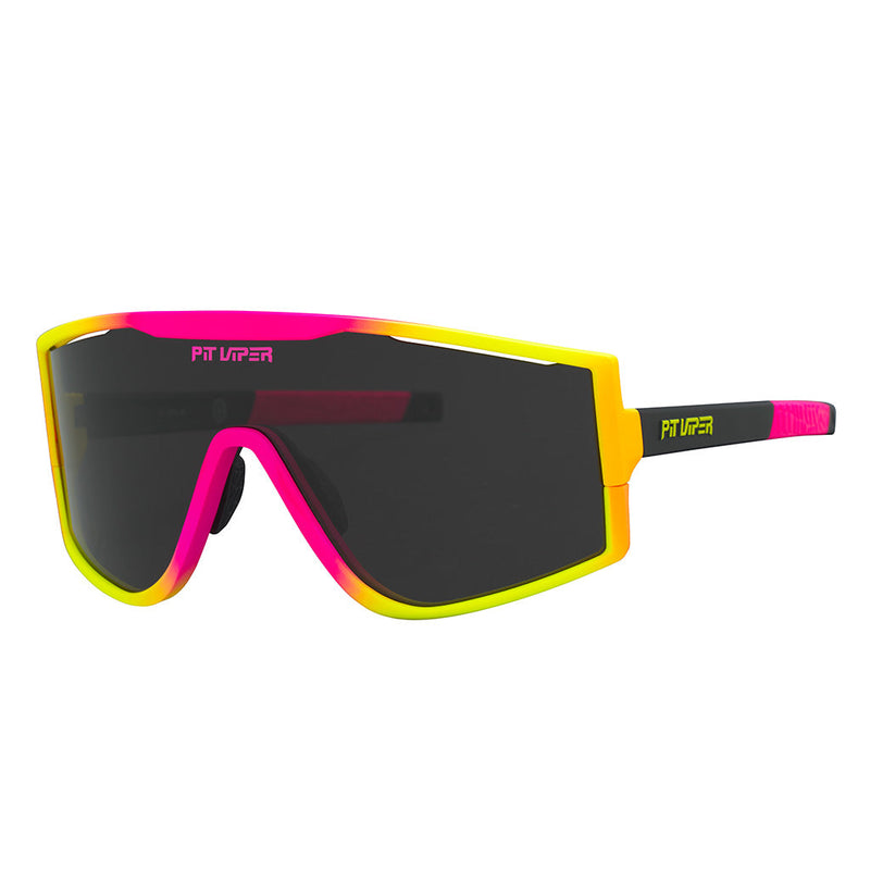| side_view.JPG | The Try-Hard Italo from Pit Viper, sport blade sunglasses for cyclists, runners, marathoners and you