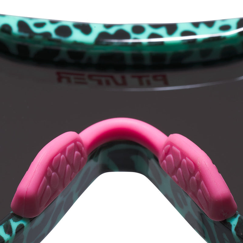 | gotcha_nose.JPG | The Try-Hard Marissa's Nails from Pit Viper, sport blade sunglasses for cyclists, runners, marathoners and you