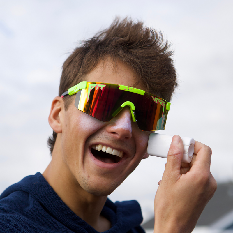 Z87+ Rainbow / Regular | photo_of_person_2.JPG | The 1993 Original 2.0, safety rated sunglasses from Pit Viper