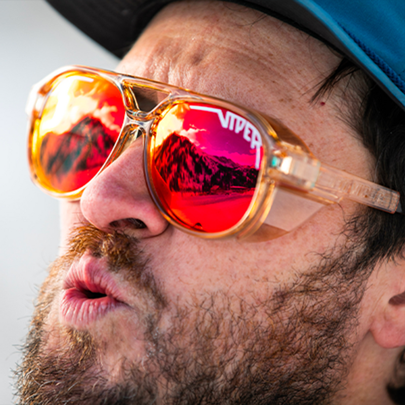  | photo_of_person.JPG | Man wearing the Courduroy Exciters from Pit Viper Sungasses