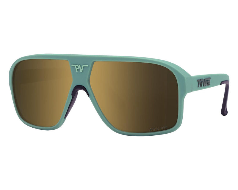 / Polarized Gold | side_view.JPG | The Country Club Flight Optics from Pit Viper Sunglasses