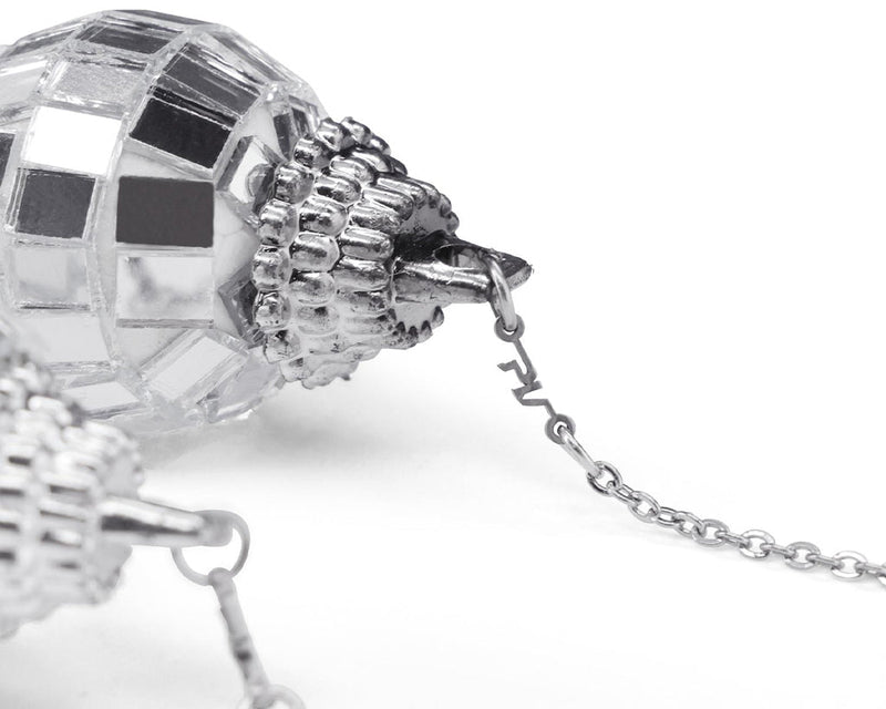 Disco Ball Tie Downs Charms