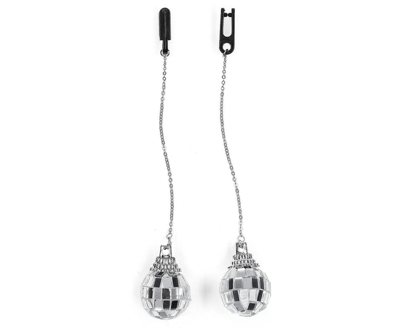 Disco Ball Tie Downs Charms