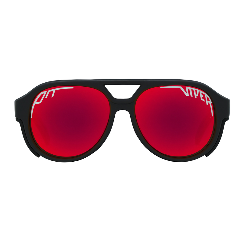  | full_frontal.JPG | The Exec Exciter from Pit Viper, Glacier glasses with a black frame and red lens