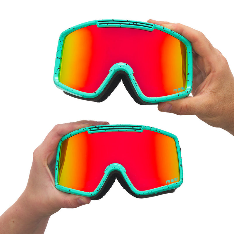Red / Small | Red_light.JPG | The Aquifer Proform Goggle from Pit Viper Sunglasses