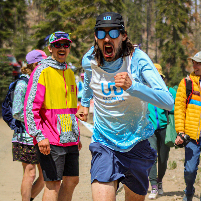  | photo_of_person.JPG | Man running wearing Pit Viper Sunglasses