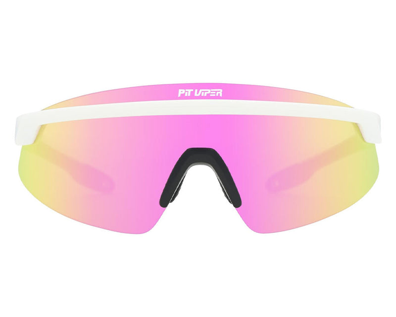 / Polarized Pink | full_frontal.jpg | The Miami Nights Skysurfer with a Polarized Pink lens from Pit Viper Sunglasses