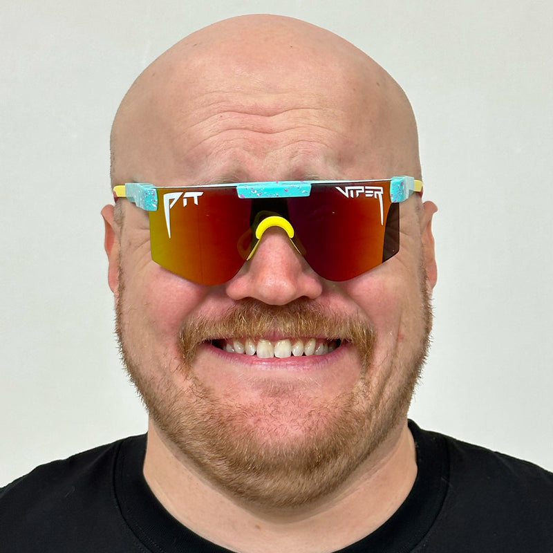 / Rainbow | home.JPG | Adult Male wearing The Playmate XS from Pit Viper Sunglasses