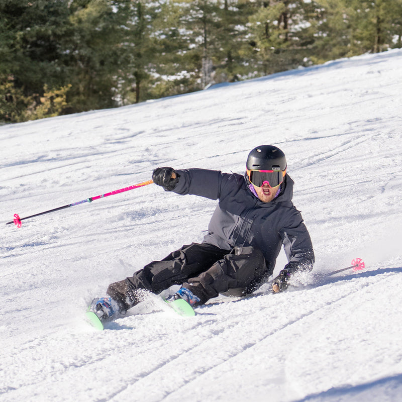  | guess_why.JPG | Man skiing wearing the Italo Proform Goggle by Pit Viper Sunglasses