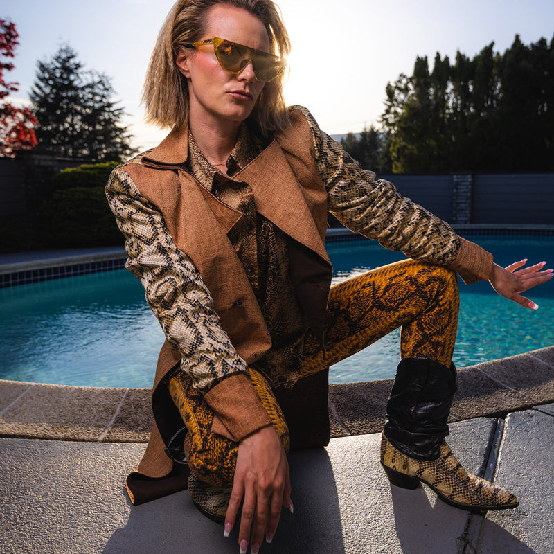 / Gold | photo_of_person.JPG | The Pyrite Showroom from Pit Viper Sunglasses